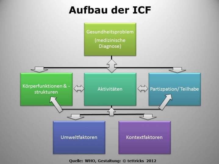 Grafischer Aufbau der ICF. Leider zu komplex um ihn hier im ALT-Text zu beschreiben. Es tut mir Leid!